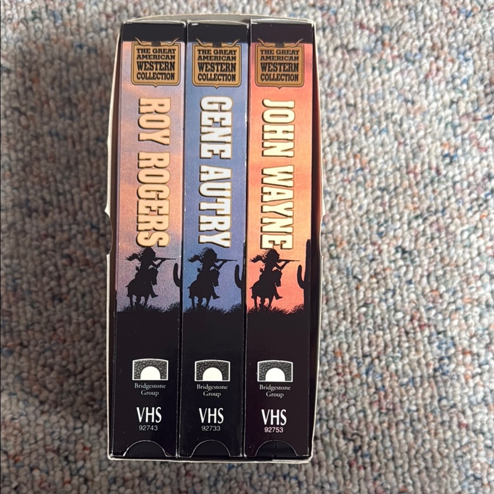 Classic Western Film VHS Collection